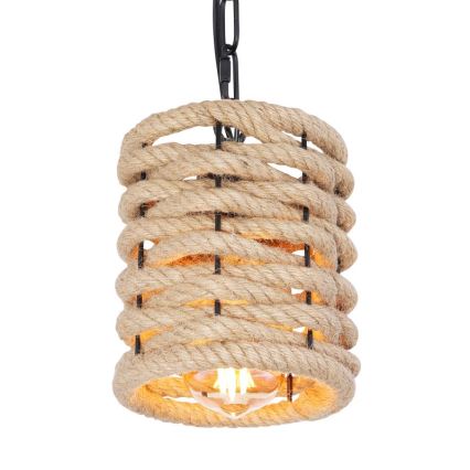 Globo - Luster na lancu 1xE27/60W/230V pr. 15 cm
