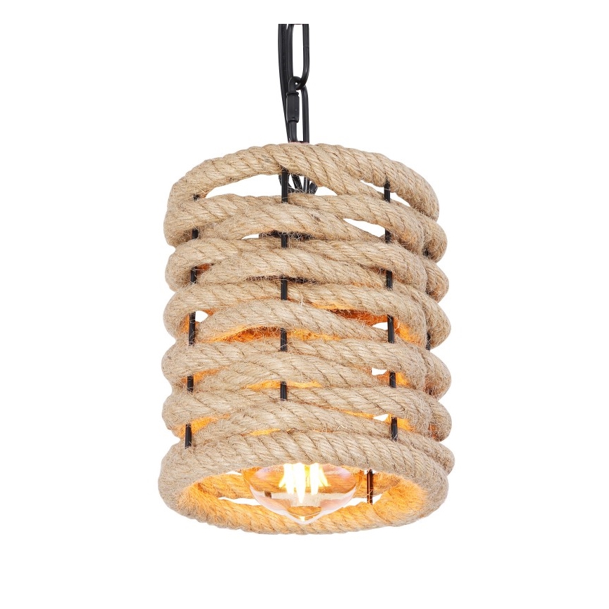 Globo - Luster na lancu 1xE27/60W/230V pr. 15 cm