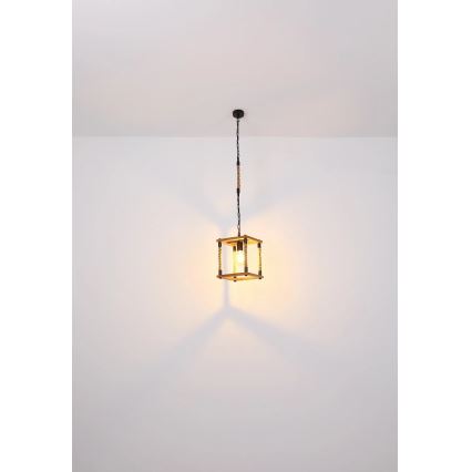 Globo 15691H - Luster na sajli VERNON 1xE27/60W/230V