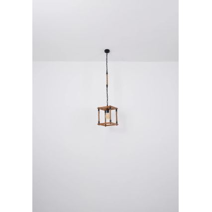Globo 15691H - Luster na sajli VERNON 1xE27/60W/230V
