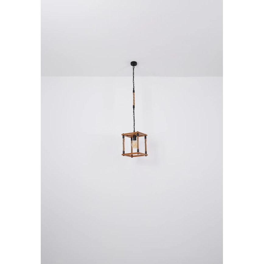 Globo 15691H - Luster na sajli VERNON 1xE27/60W/230V