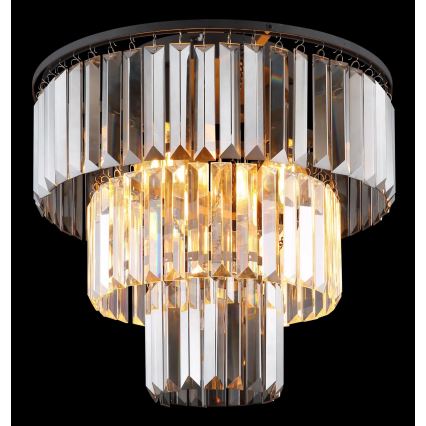 Globo - Nadgradni luster 3xE27/40W/230V pr. 40 cm crna
