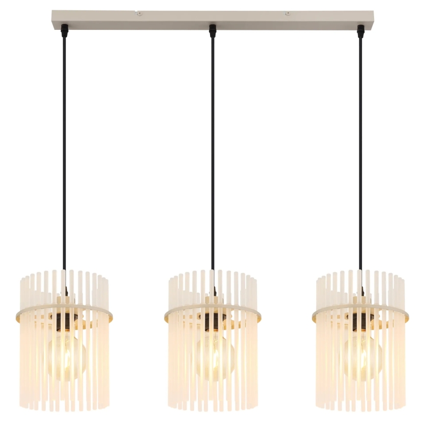 Globo - Luster na sajli 3xE27/60W/230V