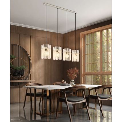 Globo - Viseći luster na sajli 4xE27/60W/230V