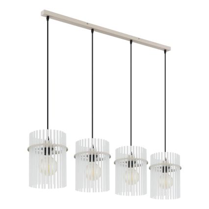 Globo - Viseći luster na sajli 4xE27/60W/230V