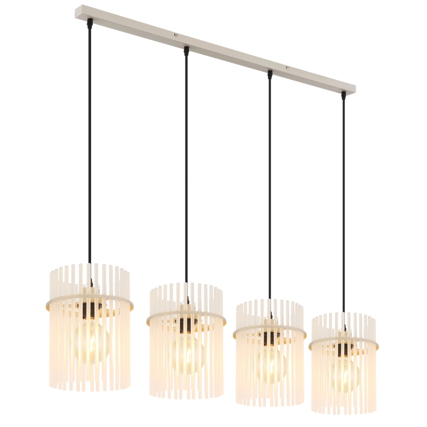 Globo - Viseći luster na sajli 4xE27/60W/230V