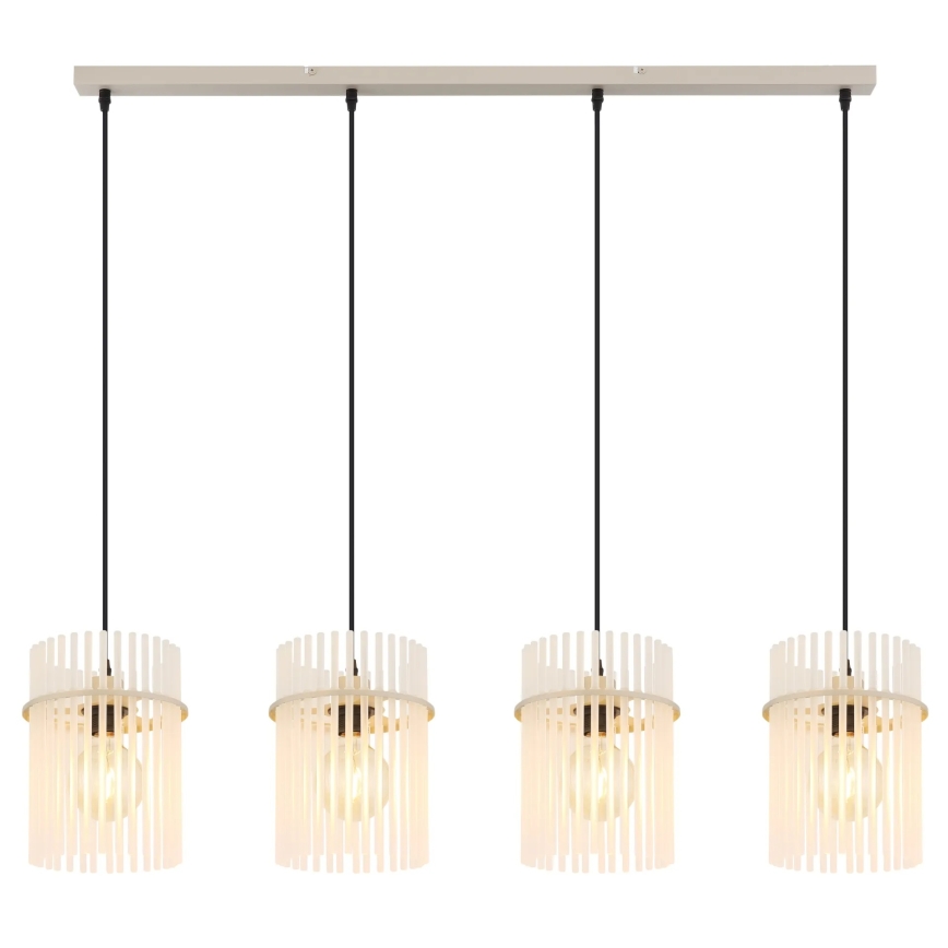 Globo - Viseći luster na sajli 4xE27/60W/230V