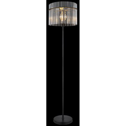 Globo - Podna lampa 1xE27/60W/230V crna