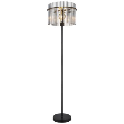 Globo - Podna lampa 1xE27/60W/230V crna