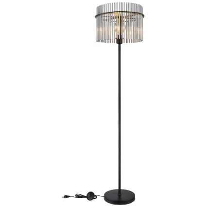 Globo - Podna lampa 1xE27/60W/230V crna