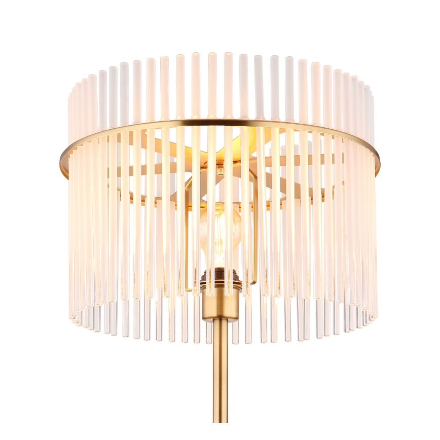 Globo - Podna lampa 1xE27/60W/230V zlatna