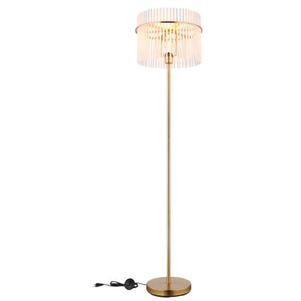 Globo - Podna lampa 1xE27/60W/230V zlatna