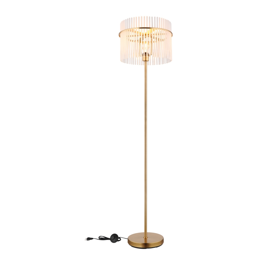 Globo - Podna lampa 1xE27/60W/230V zlatna