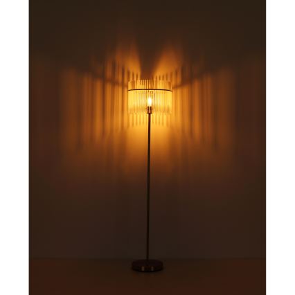 Globo - Podna lampa 1xE27/60W/230V zlatna