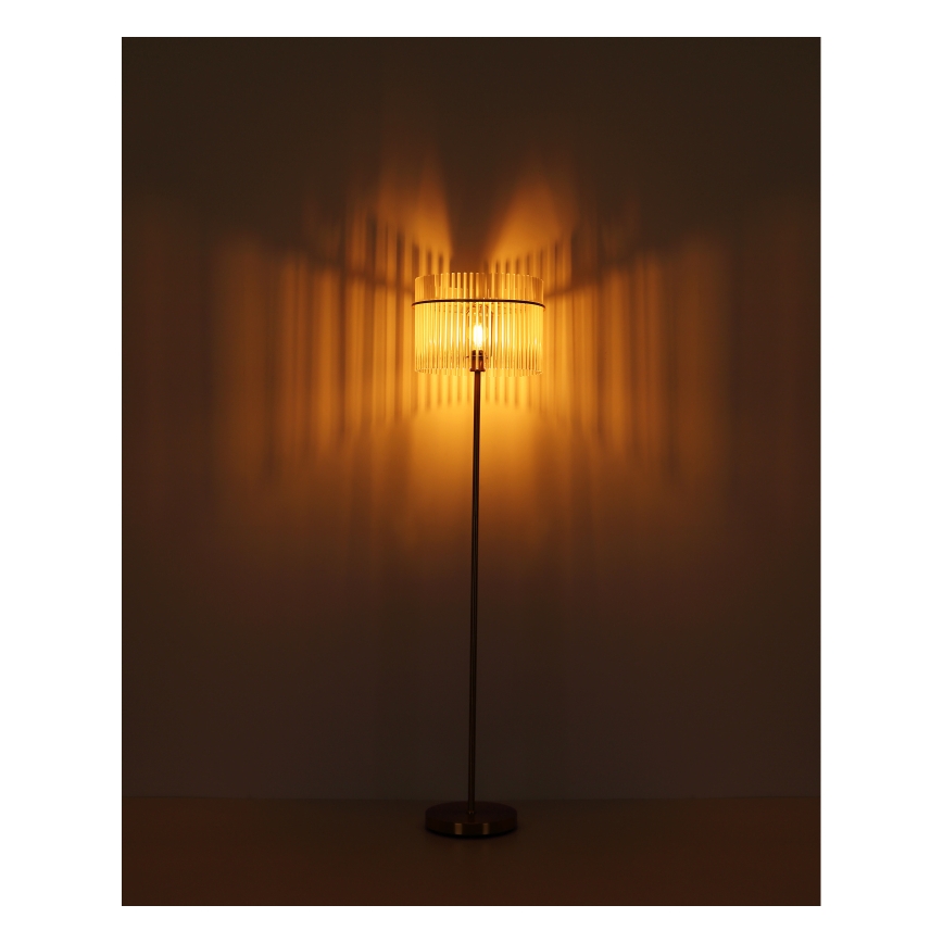 Globo - Podna lampa 1xE27/60W/230V zlatna