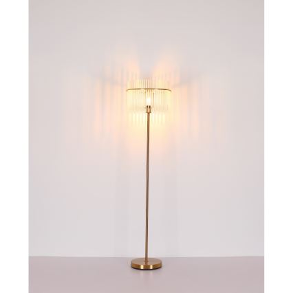 Globo - Podna lampa 1xE27/60W/230V zlatna