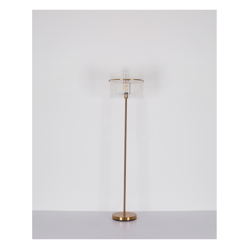 Globo - Podna lampa 1xE27/60W/230V zlatna