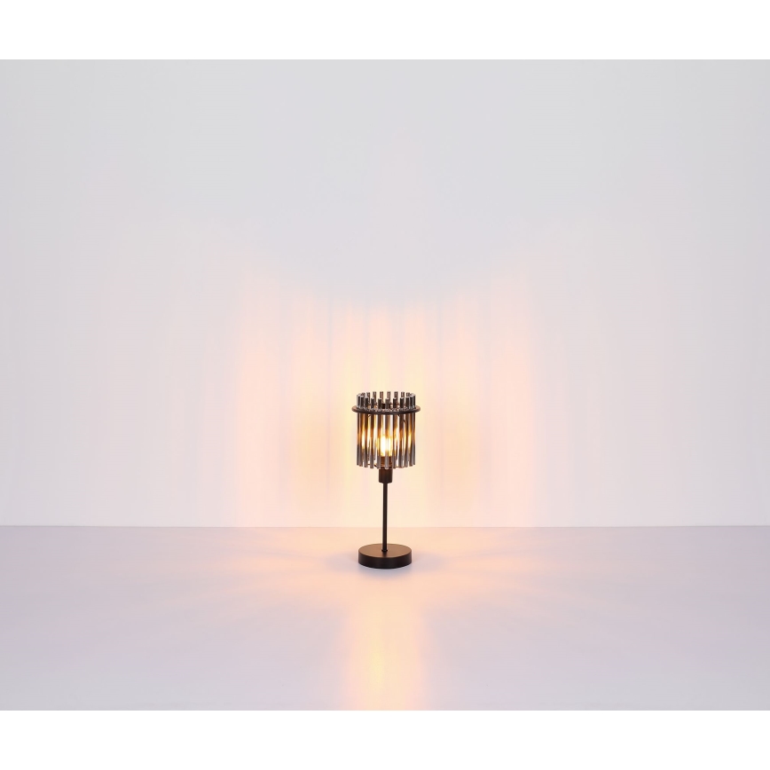 Globo - Stolna lampa 1xE14/40W/230V pr. 15 cm crna