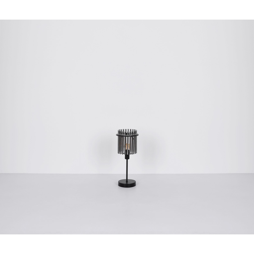 Globo - Stolna lampa 1xE14/40W/230V pr. 15 cm crna