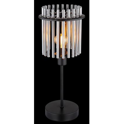 Globo - Stolna lampa 1xE14/40W/230V pr. 15 cm crna