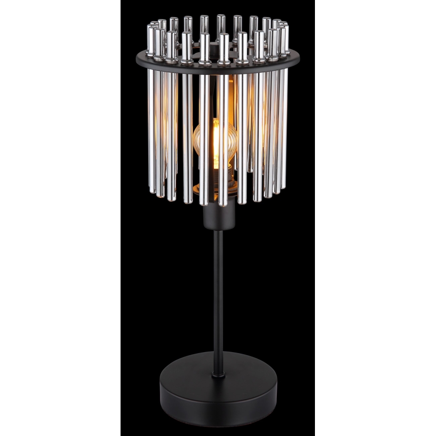 Globo - Stolna lampa 1xE14/40W/230V pr. 15 cm crna