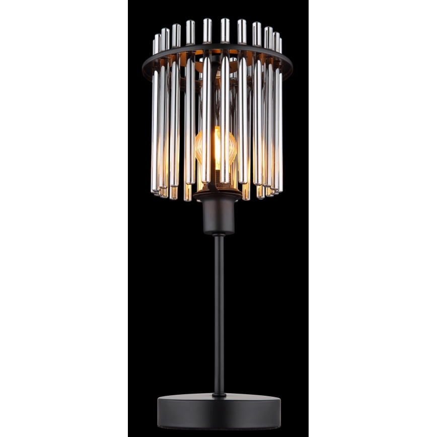 Globo - Stolna lampa 1xE14/40W/230V pr. 15 cm crna