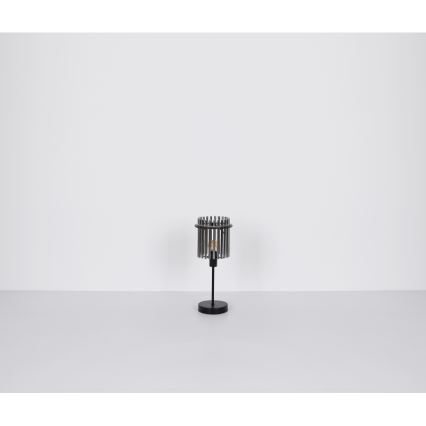Globo - Stolna lampa 1xE27/60W/230V Ø 30 cm crna