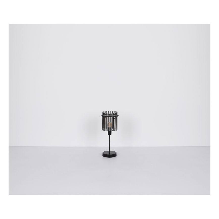 Globo - Stolna lampa 1xE27/60W/230V Ø 30 cm crna