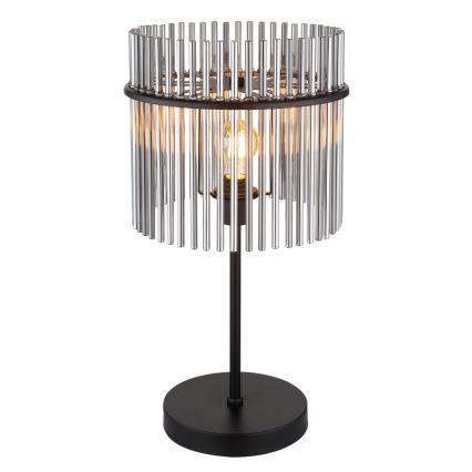 Globo - Stolna lampa 1xE27/60W/230V Ø 30 cm crna