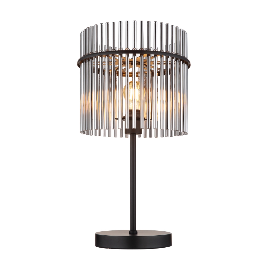 Globo - Stolna lampa 1xE27/60W/230V Ø 30 cm crna