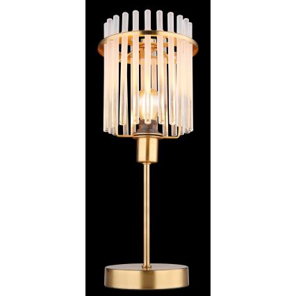 Globo - Stolna lampa 1xE14/40W/230V pr. 15 cm zlatna