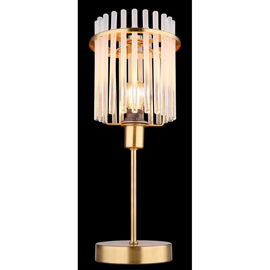 Globo - Stolna lampa 1xE14/40W/230V pr. 15 cm zlatna