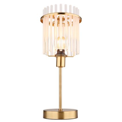 Globo - Stolna lampa 1xE14/40W/230V pr. 15 cm zlatna