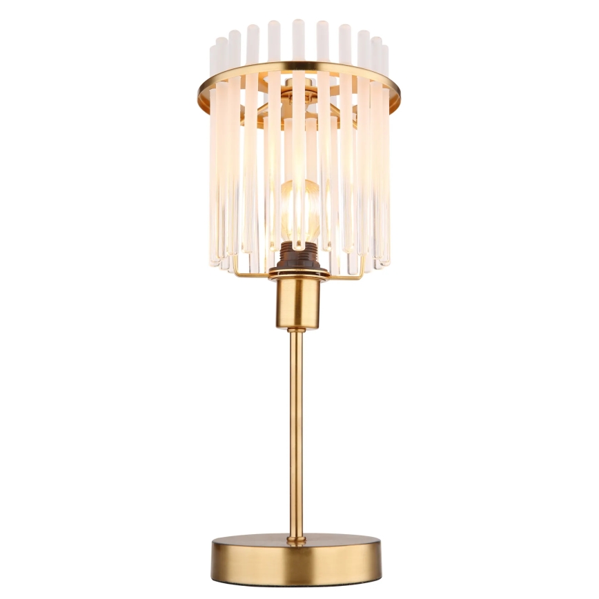 Globo - Stolna lampa 1xE14/40W/230V pr. 15 cm zlatna