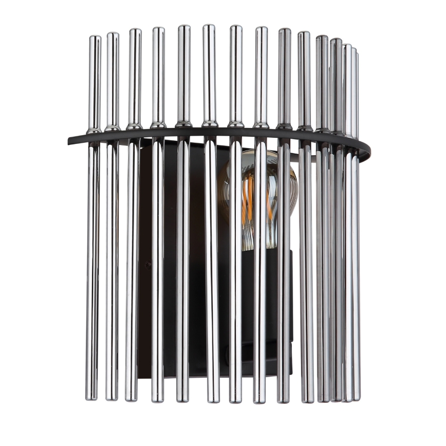 Globo - Zidna svjetiljka 1xE27/60W/230V crna