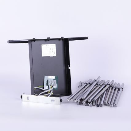 Globo - Zidna svjetiljka 1xE27/60W/230V crna