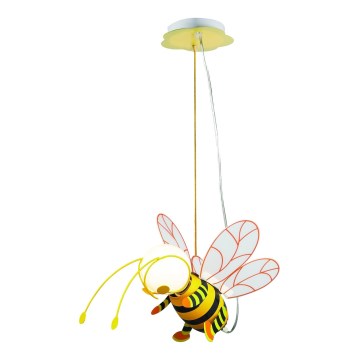 Globo 15725LMDS - LED Dječji luster na sajli KITA 1xE27/7W/230V