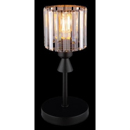Globo - Stolna lampa 1xE27/60W/230V pr. 15 cm crna