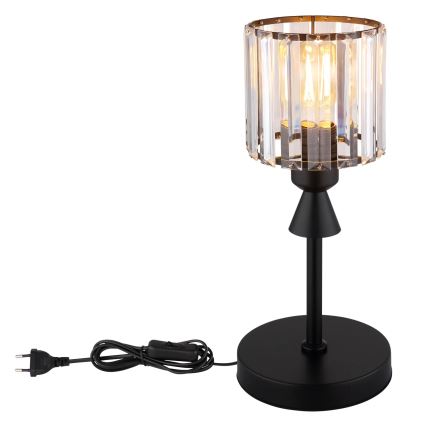 Globo - Stolna lampa 1xE27/60W/230V pr. 15 cm crna