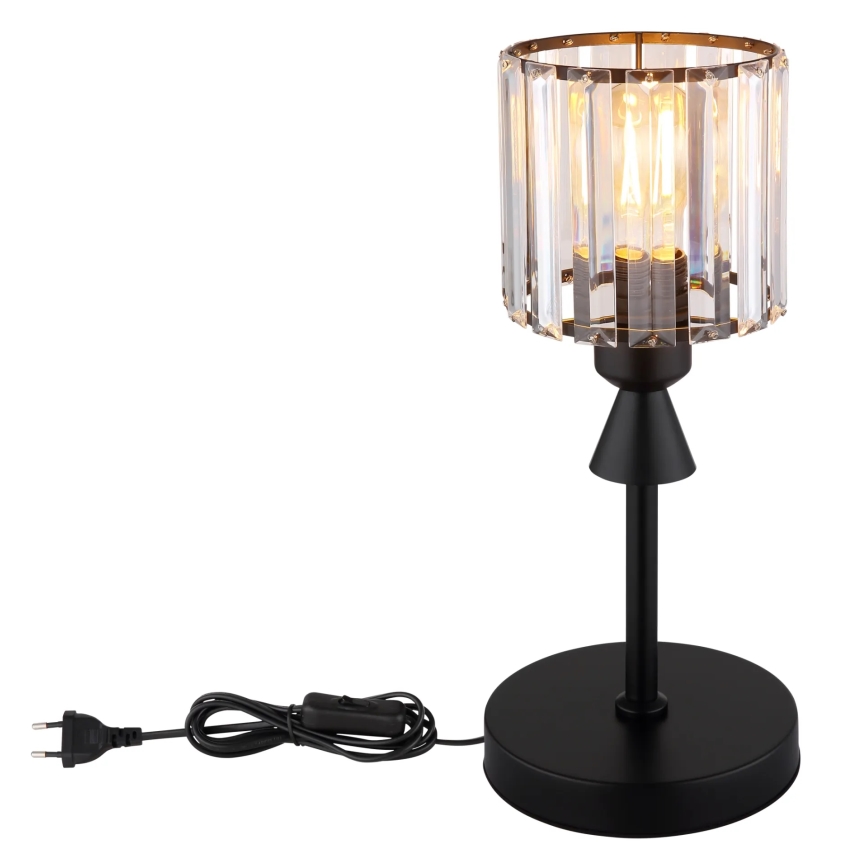 Globo - Stolna lampa 1xE27/60W/230V pr. 15 cm crna