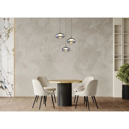 Globo - LED Luster na sajli 3xLED/6W/230V