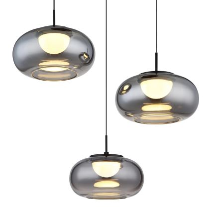 Globo - LED Luster na sajli 3xLED/6W/230V
