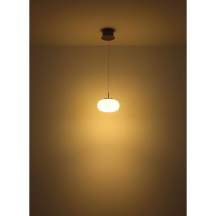 Globo - LED Luster na sajli LED/6W/230V bijela