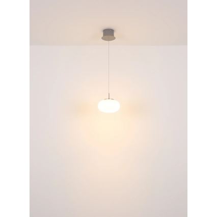 Globo - LED Luster na sajli LED/6W/230V bijela