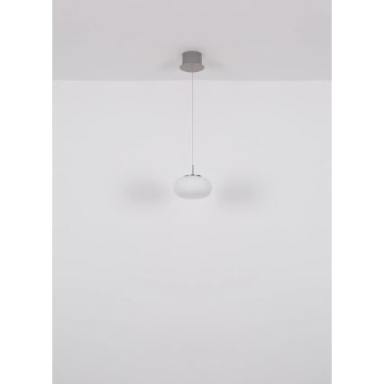 Globo - LED Luster na sajli LED/6W/230V bijela