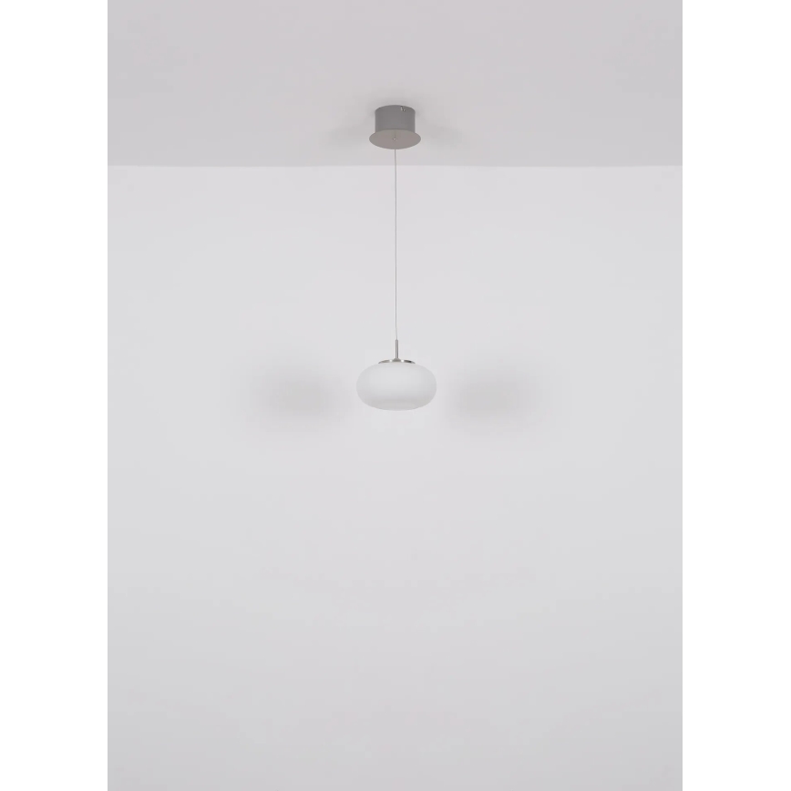 Globo - LED Luster na sajli LED/6W/230V bijela