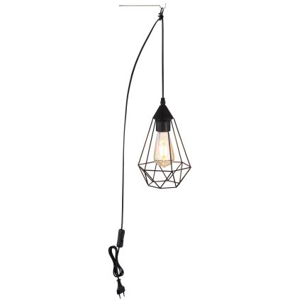 Globo - Luster s utikačem za utičnicu 1xE27/60W/230V
