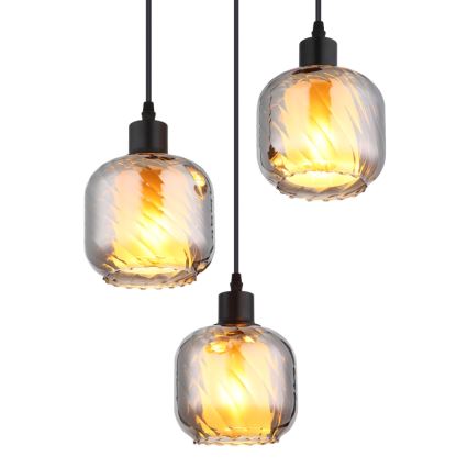 Globo - Luster na sajli 3xE27/25W/230V