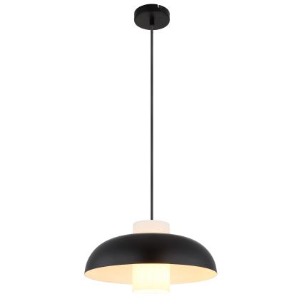 Globo - Viseća svjetiljka na kabelu 1xE27/60W/230V crna