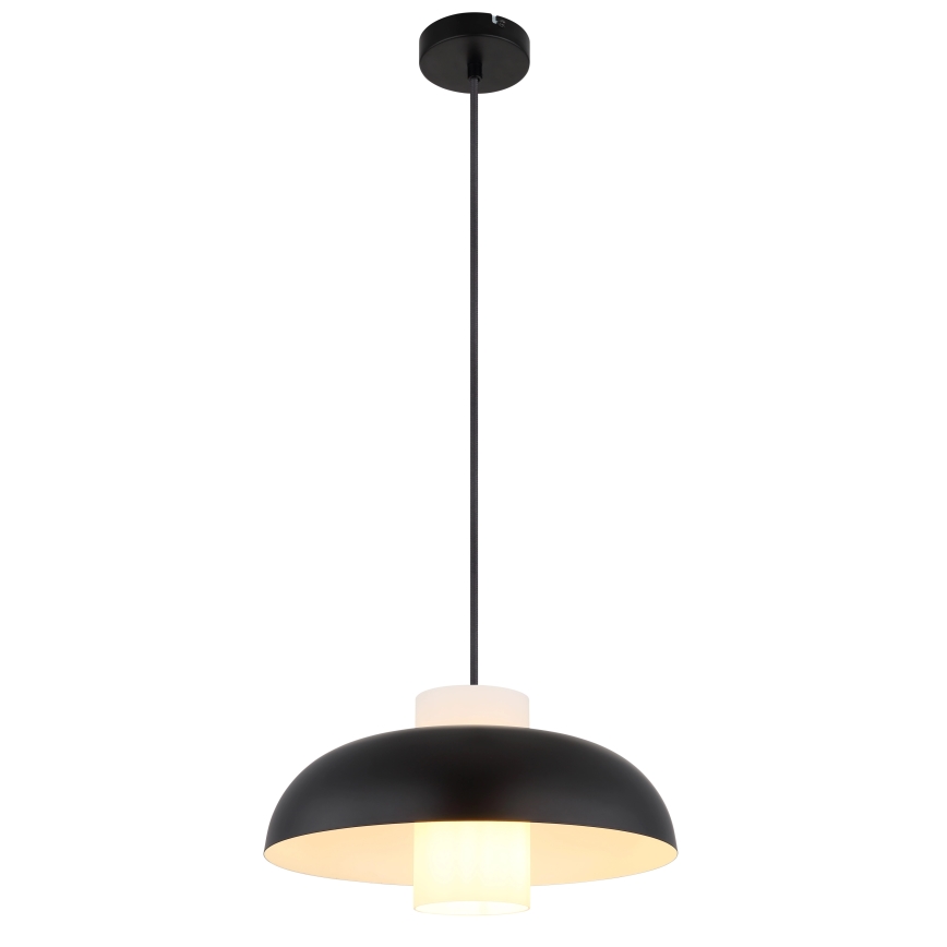 Globo - Viseća svjetiljka na kabelu 1xE27/60W/230V crna